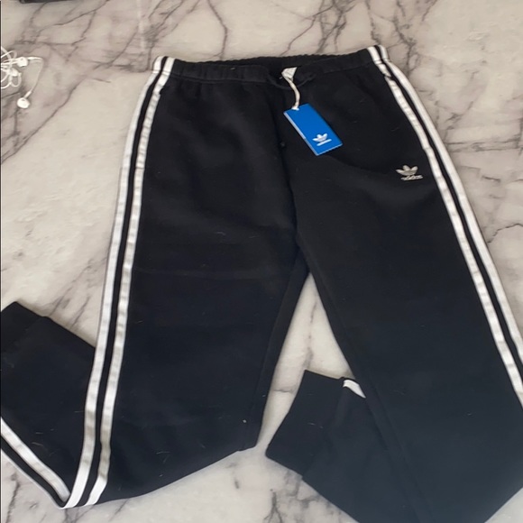 Adidas Track Pants Regular Top Cuff - Picture 3 of 3
